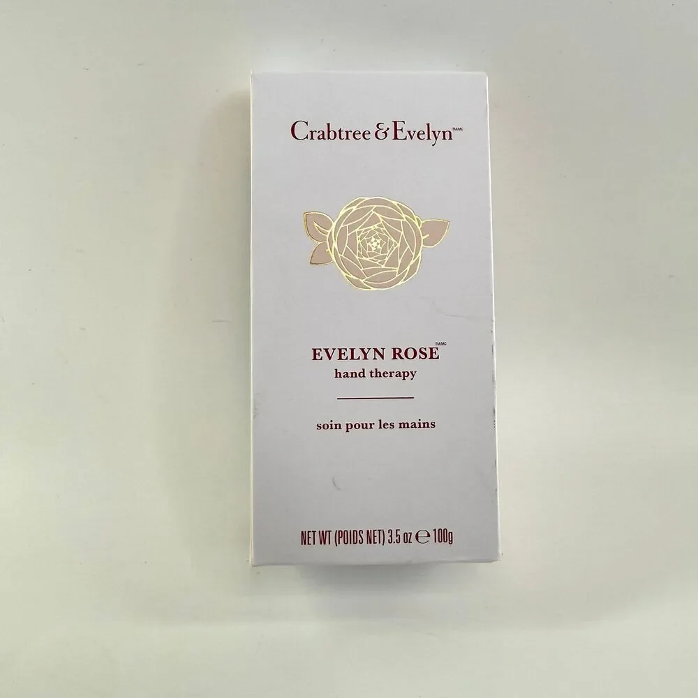 Crabtree & Evelyn Evelyn Rose Hand Therapy Cream 3.5 oz